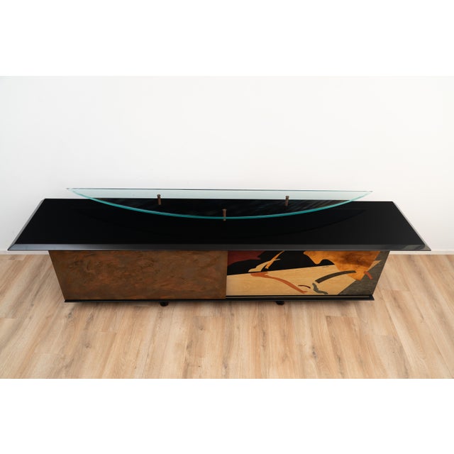 Sideboard from Carlo Malnati, 1980s For Sale - Image 4 of 18