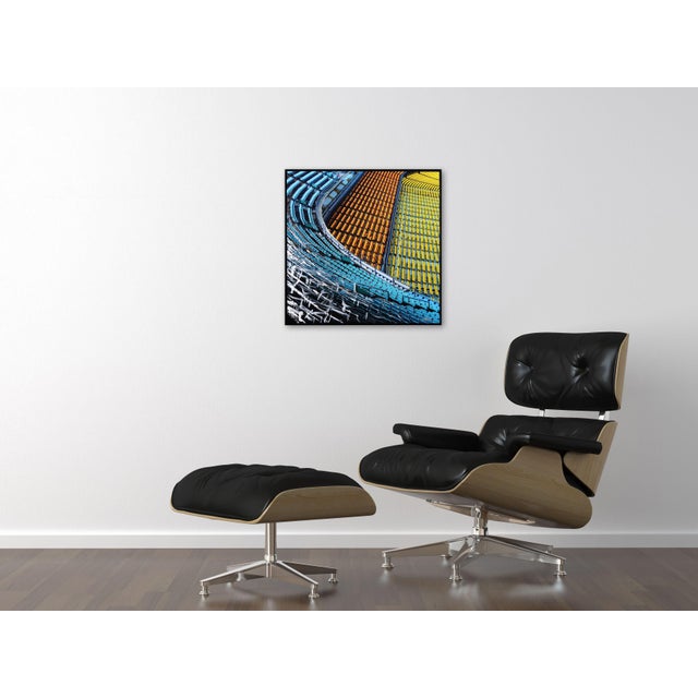 Blue Dodger Stadium Bowl - Come On, Let's Go - Original Los Angeles Stadium Photography Mixed Media Artwork by Pete Kasprzak For Sale - Image 8 of 9