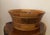 Vintage 1991 Hand Crafted Wooden Bowl For Sale - Image 9 of 9