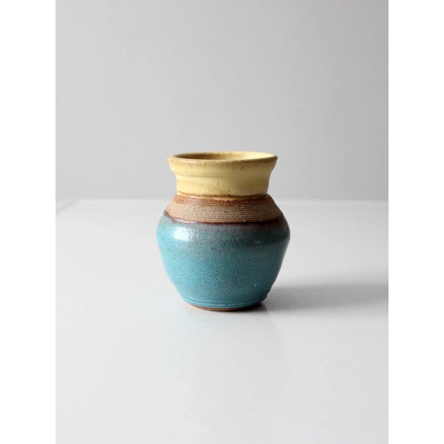 Vintage Studio Pottery Jar For Sale - Image 9 of 13