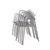 Metal Toledo Chairs by Jorge Pensi for Amat-3, Spain, 1980s, Set of 5 For Sale - Image 7 of 18