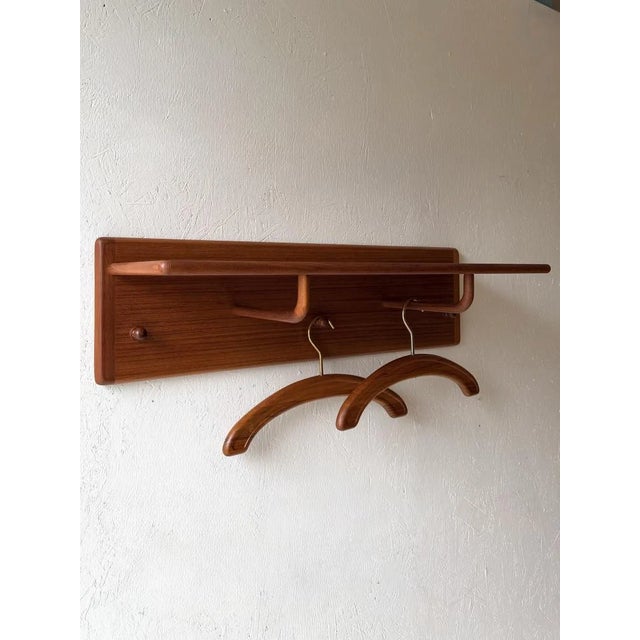 Teak Coat Rack by Kai Kristiansen for Vildbjerg Møbelfabrik For Sale - Image 13 of 13