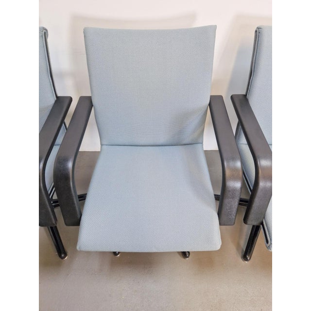 Vintage Michigan Office Chairs by Geoffrey Harcourt for Artifort, 1980s, Set of 6 For Sale - Image 17 of 18