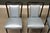 Melchiorre Bega Mid 20th Century Melchiorre Bega Blue Dining Chairs - Set of 4 For Sale - Image 4 of 10