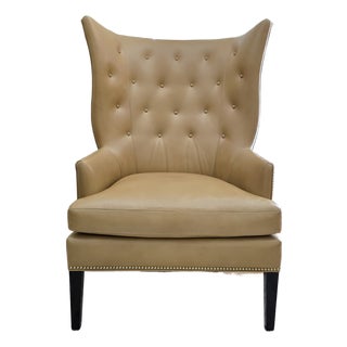 Hancock & Moore Contemporary Wing Chair For Sale