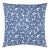 The House Of Scalamandré May Square Pillow In Cobalt For Sale