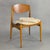 Brown Vintage Teak Chairs by Leonardo Fiori for Isa, 1950, Set of 6 For Sale - Image 8 of 10