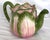 Wonderful vintage majolica cabbage teapot with lid from the late 20th century. It is made of ceramic in the majolica style...
