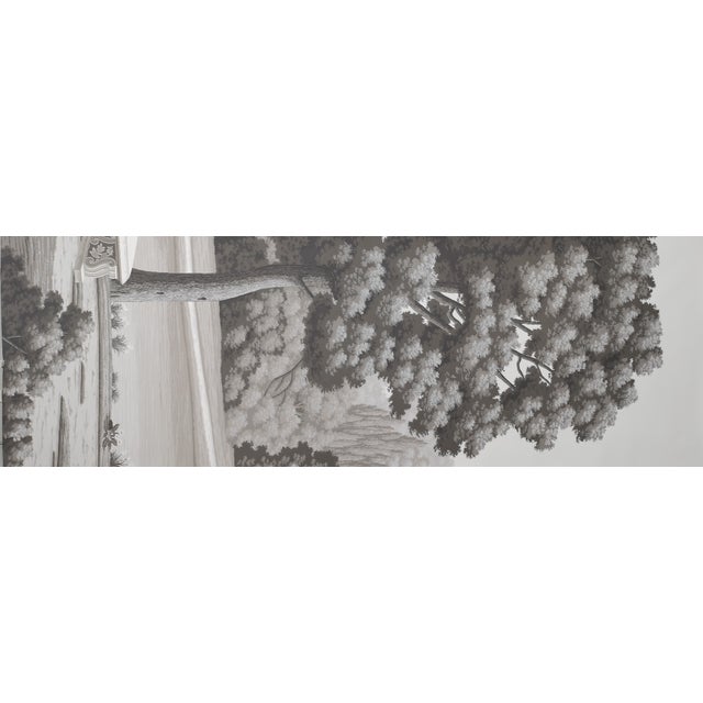 Not Yet Made - Made To Order Landscape Wallpaper, Handpainted Wallpaper, Panoramic Wallpaper For Sale - Image 5 of 5