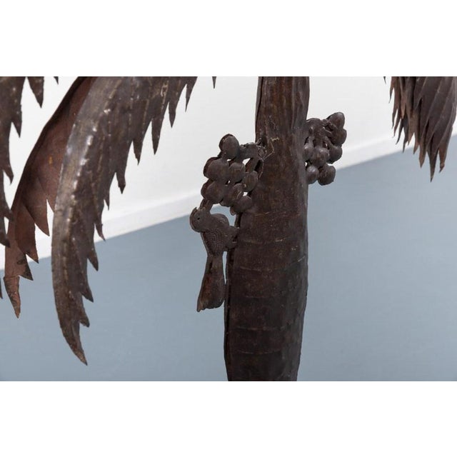 Wrought Metal Palm Tree by Atelier Marolles For Sale - Image 5 of 10