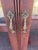 Antique Larkin 2 Door Mahogany Bookcase With Leaded Glass Doors For Sale - Image 15 of 18
