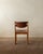 Wood Brutalist Elm and Leather Dining Chairs from Maison Regain, 1970s, Set of 4 For Sale - Image 7 of 16