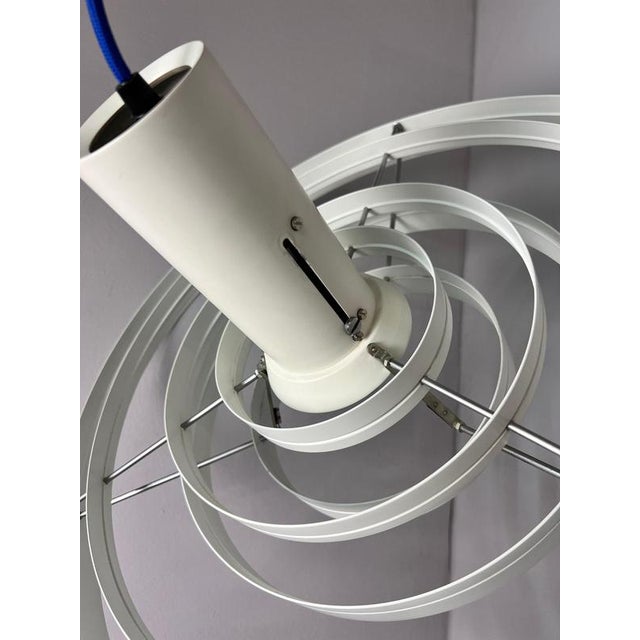 White Fibonacci Pendant Lamp by Sophus Frandsen for Fog & Mørup For Sale - Image 10 of 11