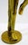 Vintage Brass Art Deco Long Haired Nude Woman Sculpture Attributed Klara Sever For Sale - Image 12 of 14