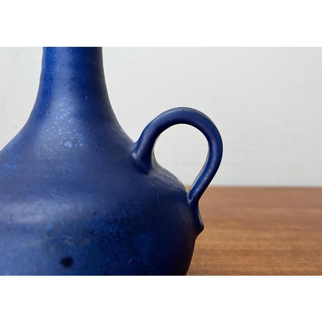 Mid-Century German Studio Pottery Carafe Vase from Töpferhof Malente, 1960s For Sale - Image 15 of 16