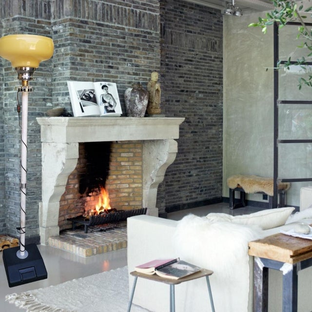 Metal Industrial Floor Lamp, 1970s For Sale - Image 7 of 8