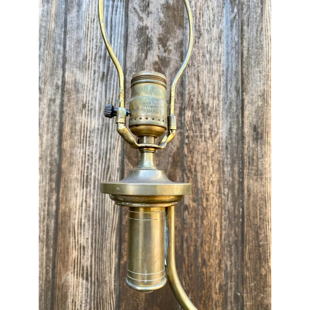 Mid-Century Brass Floor Lamp For Sale - Image 11 of 13