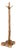 Rustic Live Edge Wood Coat Stand For Sale