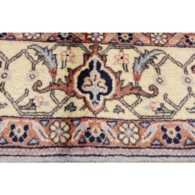 Mid 20th Century Vintage Persian Bijar Rug - 06'04 x 06'06 For Sale - Image 5 of 11