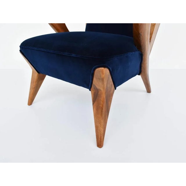 Triennale Armchair by Guglielmo Pecorini, Italy, 1948 For Sale - Image 9 of 13