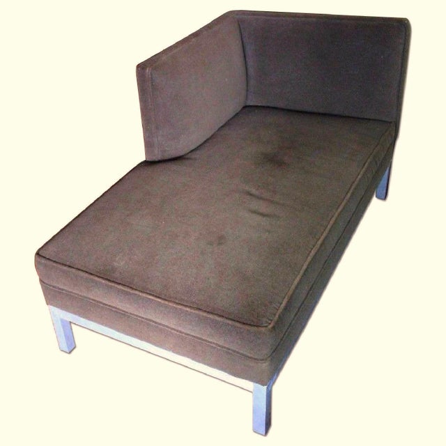 Jordan Modern Brown Chaise Lounge Daybed Chairish
