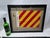 American Nautical Signal Flag of Letter "Y" in Shadowbox Frame For Sale - Image 3 of 7