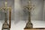 Antique French Altar Crucifix: Jesus Christ, Holy Trinity, Gospels c. 1900 For Sale - Image 10 of 10