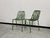 Early 21st Century Fast Forest Chairs in Forest Green Powder-Coated Aluminum, 2010s, Set of 2 For Sale - Image 5 of 12