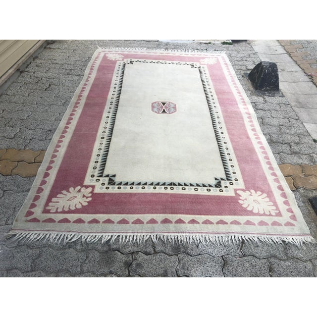 1960s Handmade Bohemian Anatolian Nomadic Rug For Sale - Image 10 of 11