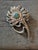 Peacock Feather No. 16/1000 Brooch in Silver & Chrysoprase in the style of Alphonse Mucha, 1992 For Sale - Image 11 of 16