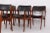 Vintage Model 49 Rosewood Armchairs by Erik Buch for O.D. Møbler, Set of 6 For Sale - Image 4 of 16