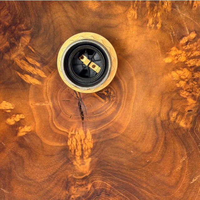 Large Pendant Light in Natural Organic Tubular Teak, 1980s For Sale - Image 9 of 11