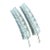Vintage Bruce Fox Aluminum Banana Leaf Platters - Set of 2 For Sale