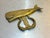 Large Brass Whale Door Knocker For Sale - Image 4 of 5