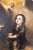 Wood 17/18th C. Spanish School Painting of Boy With Passion Attributes, Follower of Bartolomeo Esteban Murillo For Sale - Image 7 of 18