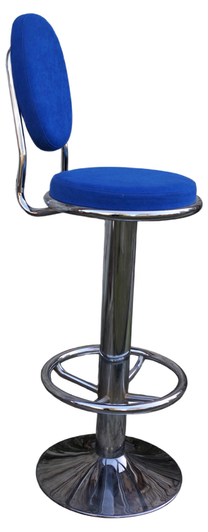 Chrome Rotating Stool, 1990s