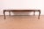 Queen Anne 19th Century Antique Queen Anne Burl Wood Extension Dining Table, Newly Refinished For Sale - Image 3 of 14