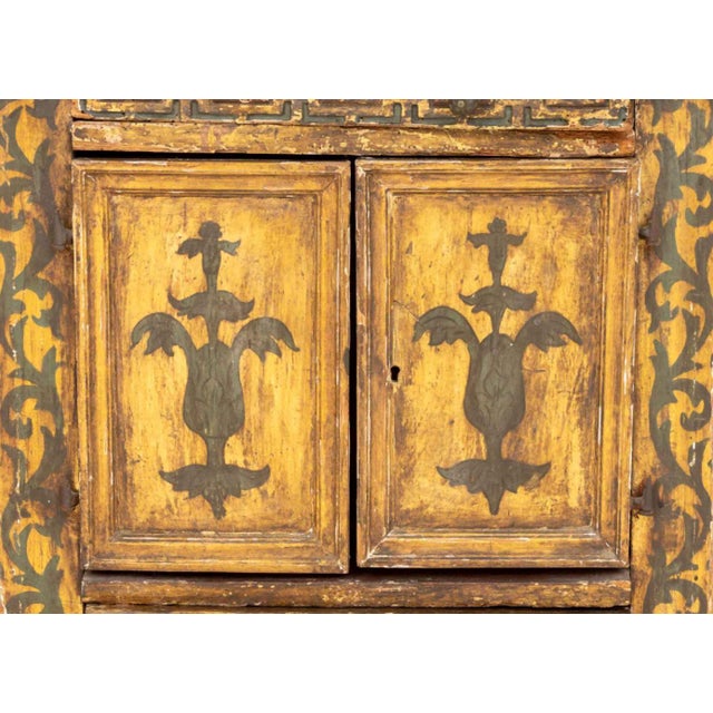 Continental Paint-Decorated Small Cabinet For Sale In New York - Image 6 of 10