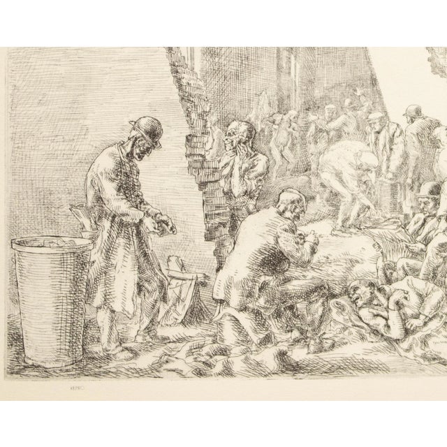 1939 After Reginald Marsh "The Jungle", First Edition Period Offset Lithograph For Sale - Image 4 of 10