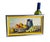 Offered is a small mid-century still life oil painting of an arrangement featuring yellow apples in a ceramic or metal...