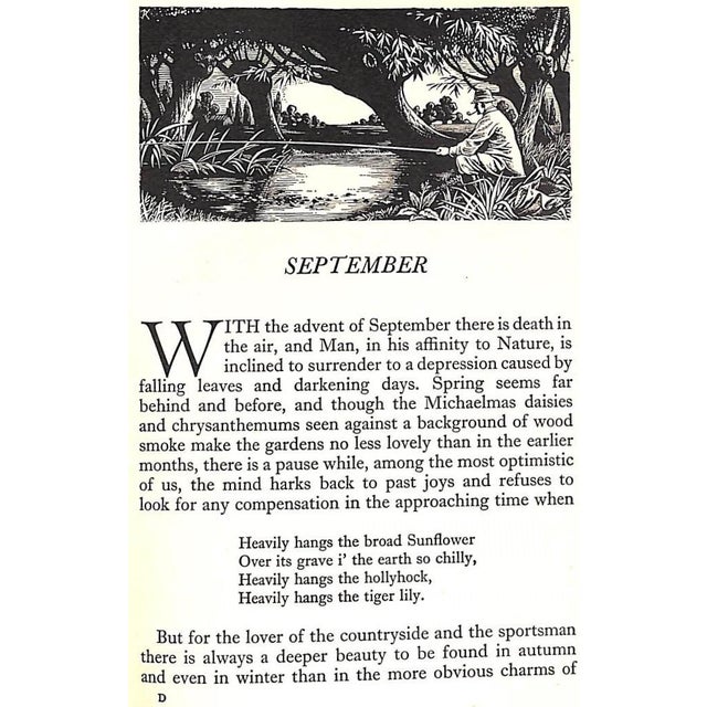 "Angler's Almanac" Book 1949 Brown, Wilfred Gavin For Sale - Image 9 of 9