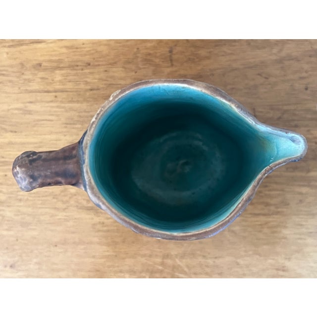 Joseph Holdcroft Dogwood Pitcher, C. 1890's For Sale - Image 9 of 11