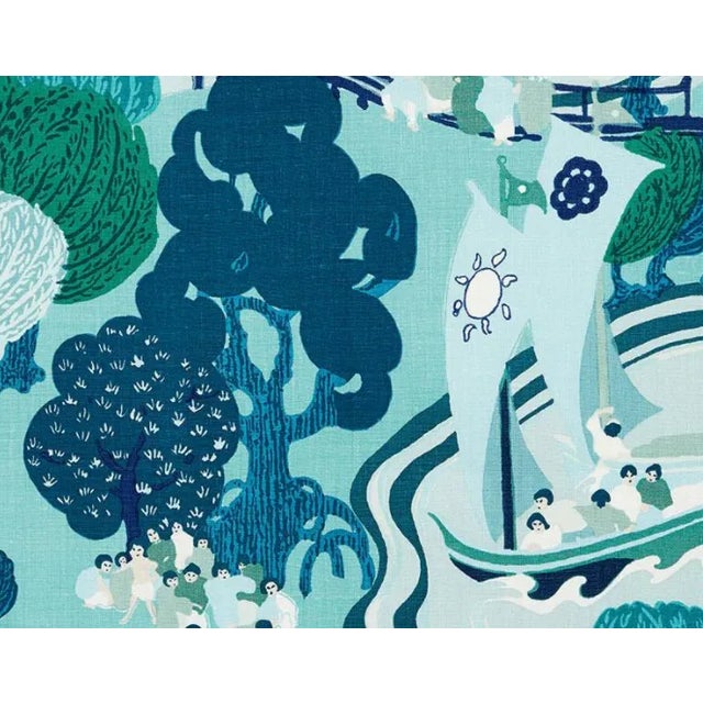 Originally produced by Schumacher in 1918, the captivating pattern was ahead of its time, and still feels startlingly...