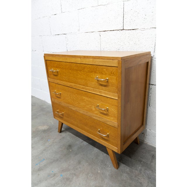 Vintage Chest of Drawers with Compass Feet, 1960s For Sale - Image 11 of 18