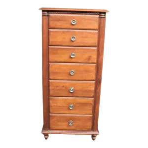 Georgian Style Cherry Durham Lingerie Chest