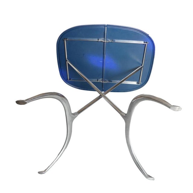 Kartell Italian Leopoldo Side Table by A. Citterio & G.O. Löw for Kartell, 1990s For Sale - Image 4 of 8