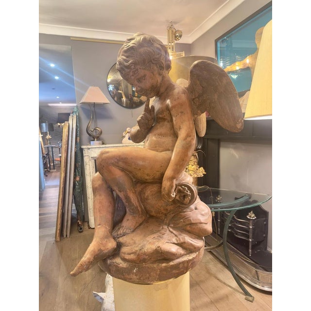 French Terracotta Figure by Etienne Maurice Falconet For Sale - Image 13 of 16