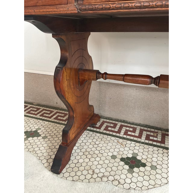 Antique Spinet Secretary/Desk Attr. To Hekman For Sale - Image 15 of 16