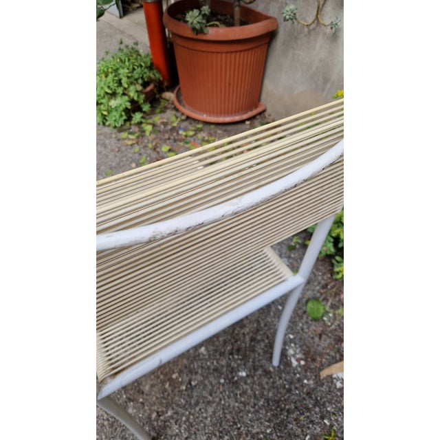 1980s Spaghetti Chairs in Metal and PVC by Giandomenico Belotti for Alias, 1980s, Set of 4 For Sale - Image 5 of 14