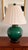 Monumental Chinese Emerald Green Porcelain Vase Table Lamp For Sale - Image 11 of 11
